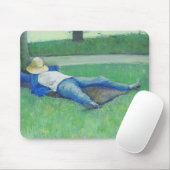 ザシエスタ(by Gustave Caillebotte) マウスパッド (マウス)