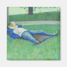 ザシエスタ(by Gustave Caillebotte) マグネット