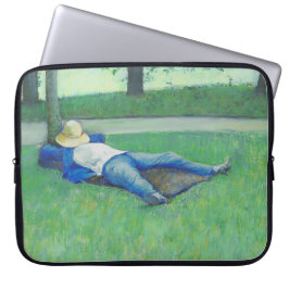 ザシエスタ(by Gustave Caillebotte) ラップトップスリーブ