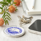 ザシカゴアリーナカンパニーアイススケートで滑るリンク キーホルダー (側面)