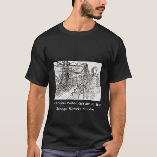 ザシカゴボタニックガーデンウォールガーデン Tシャツ