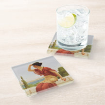 ザシグナルゴッドワードウーマンポートレートヴィンテージアート