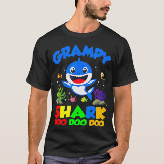 ザシザメのベビー誕生日ザメ Tシャツ