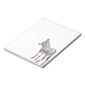 ザシシリアンミニチュアドンキーメモ帳 ノートパッド (回転)