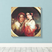 ザシスターズ キャンバスプリント (インサイチュ (ウッドフロア))