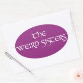 ザシスタ風変わりーズ 楕円形シール (封筒)