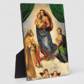 ザシスティンマドンナ絵画ズバイラファエル フォトプラーク (側面)