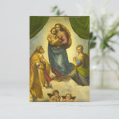 ザシスティーナマドンナバイラファエル サンキューカード (スタンド正面)