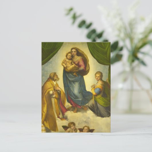 ザシスティーナマドンナバイラファエル シーズンポストカード (スタンド正面)