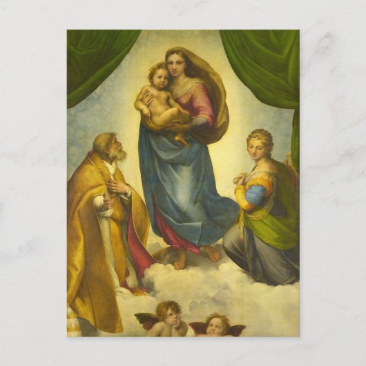 ザシスティーナマドンナバイラファエル シーズンポストカード (正面)