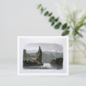 ザシタデルロックオンザアッパーミズーリプレート18 f ポストカード (スタンド正面)