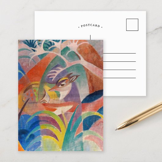 ザシックイキツネ |ジーンブロエニエストレ ポストカード