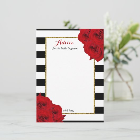 ザシックラックスモダンズコレクシ結婚ョン – レッドローズ アドバイスカード (スタンド正面)