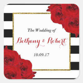 ザシックラックスモダンズコレクシ結婚ョン – レッドローズ スクエアシール