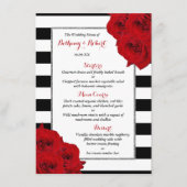 ザシックラックスモダンズコレクシ結婚ョン – レッドローズ メニュー (正面)