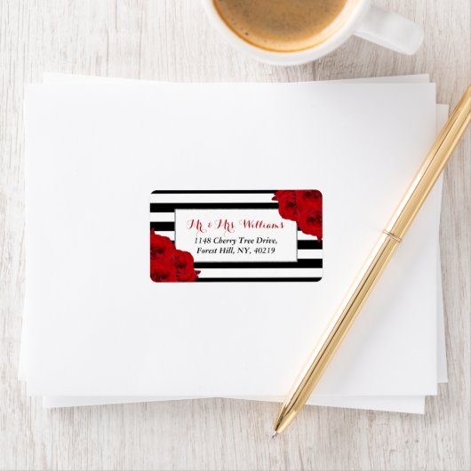 ザシックラックスモダンズコレクシ結婚ョン – レッドローズ ラベル (インサイチュ)