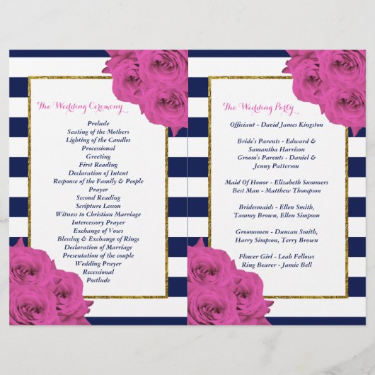 ザシックラックスモダンズ結婚コレクションピンクローズ (裏面)