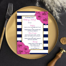 ザシックラックスモダンズ結婚コレクションピンクローズ メニュー