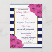 ザシックラックスモダンズ結婚コレクションピンクローズ メニュー (正面)