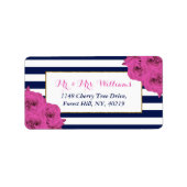 ザシックラックスモダンズ結婚コレクションピンクローズ ラベル (正面)