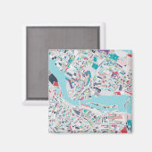 ザシティオブアムステルダム マグネット (正面/裏面)