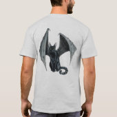 ザシティー・バティキャット服 Tシャツ (裏面)