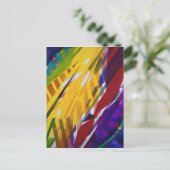 ザシティII -抽象芸術レインボーストリーム ポストカード (スタンド正面)