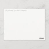 ザシドニーハーバーブリッジ ポストカード (裏面)