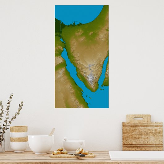 ザシナイ半島 ポスター (キッチン)