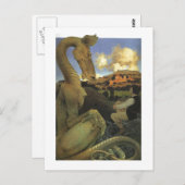 ザシフィージードラゴン、マックスフィールド素晴らしパリシュ ポストカード (正面/裏面)