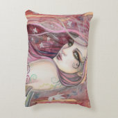 ザシャイフリートフェアリーモダンファンタジーアート アクセントクッション (裏面(縦))