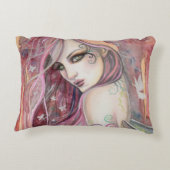 ザシャイフリートフェアリーモダンファンタジーアート アクセントクッション (裏面)
