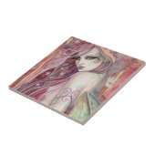 ザシャイフリートフェアリーモダンファンタジーアート タイル (側面)