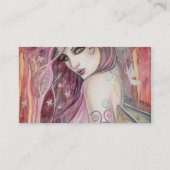 ザシャイフリートフェアリーモダンファンタジーアート 名刺 (裏面)