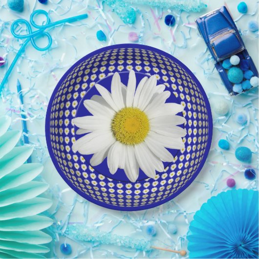 ザシャスタ楽しむデイジー美しい ペーパープレート (パーティー)