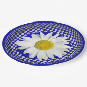 ザシャスタ楽しむデイジー美しい ペーパープレート (アングル)