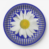 ザシャスタ楽しむデイジー美しい ペーパープレート (正面)