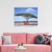 ザシャディーツリー1992 キャンバスプリント (インサイチュ (リビング))