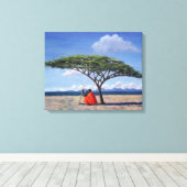 ザシャディーツリー1992 キャンバスプリント (インサイチュ (ウッドフロア))