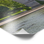 ザシャトーピチョンロンゲヴィル男爵と池 フォトプリント            (角)