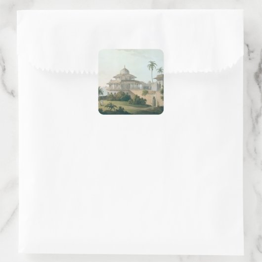 ザシャレーズ・サトオン、アラハバードの砦にある スクエアシール (バッグ)