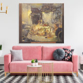 ザシャンパン キャンバスプリント (インサイチュ (リビング))