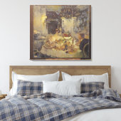 ザシャンパン キャンバスプリント (インサイチュ (寝室))