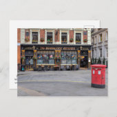 ザシャーロックホームズ、ウェストミンスター・ロンドンUK ポストカード (正面/裏面)