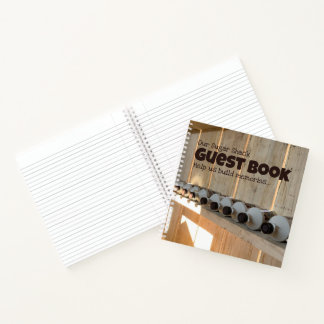 ザシュガーシャック来場者のためのゲストブック ノートブック