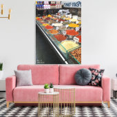 ザシュク、エルサレム・イスラエル2016 キャンバスプリント (インサイチュ (リビング))