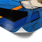 ザシュナウツァードッグポートレート004 – セーブルガブリエル ポスター (コーナー)