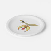 ザシュリーナーパーティープレート ペーパープレート (アングル)