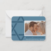 ザシュワルツファミリーハッピーハヌッカカード ノートカード (正面)