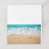 ザショアウェディングレセプション座席表 プレイスカード (外部開封)